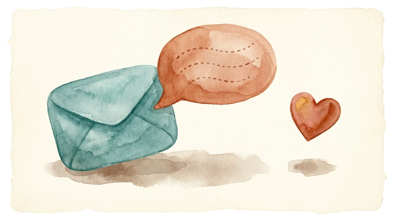 Illustration formulaire de contact chaleureux