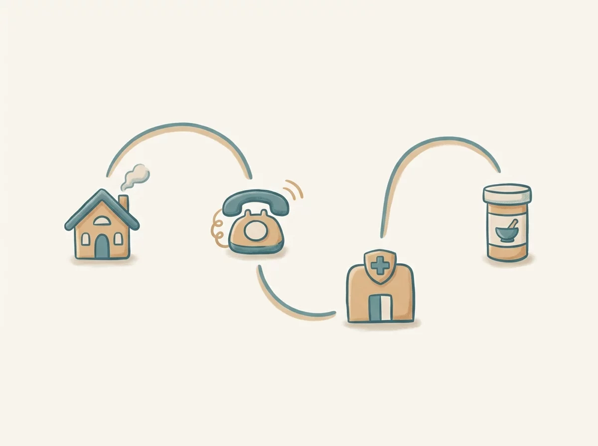 Illustration parcours patient simplifie